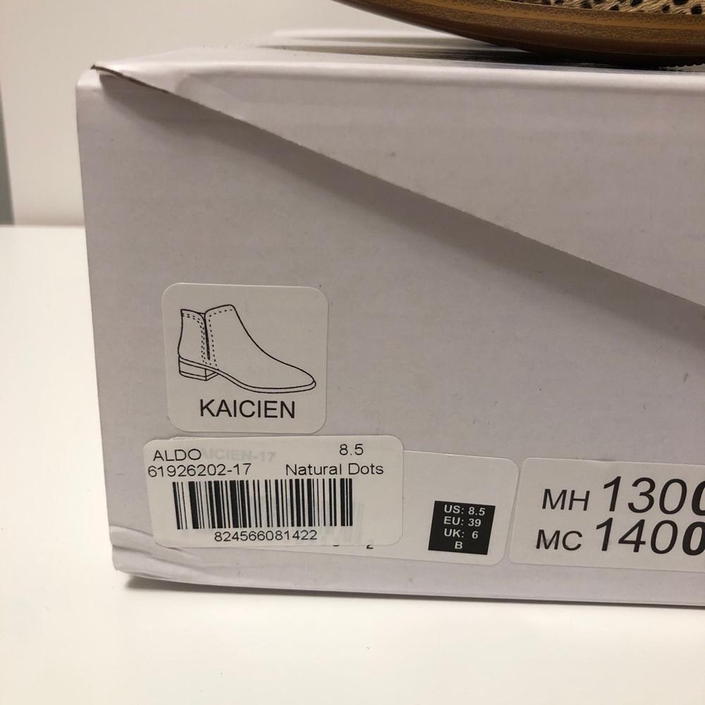 ALDO Kaicien Dotty Cheetah Ankle Boot 8.5 NIB - Picture 16 of 16